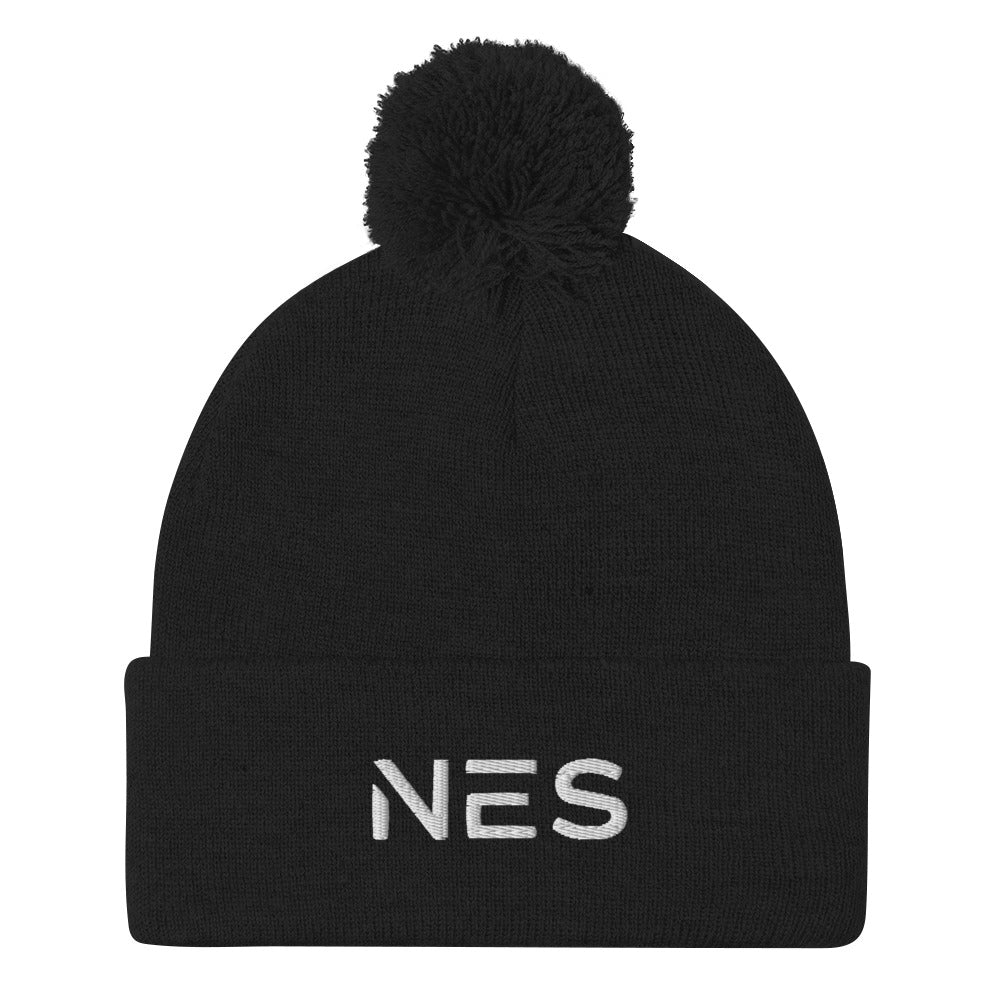 NES Pom-Pom Beanie