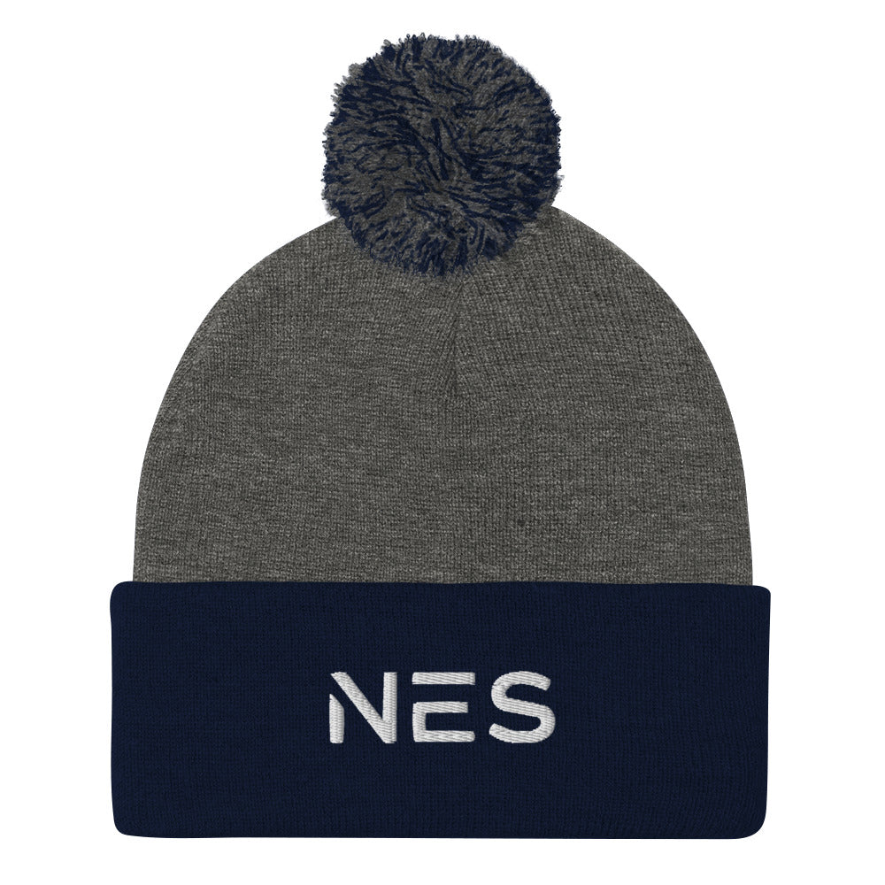 NES Pom-Pom Beanie