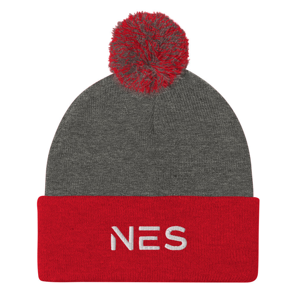 NES Pom-Pom Beanie