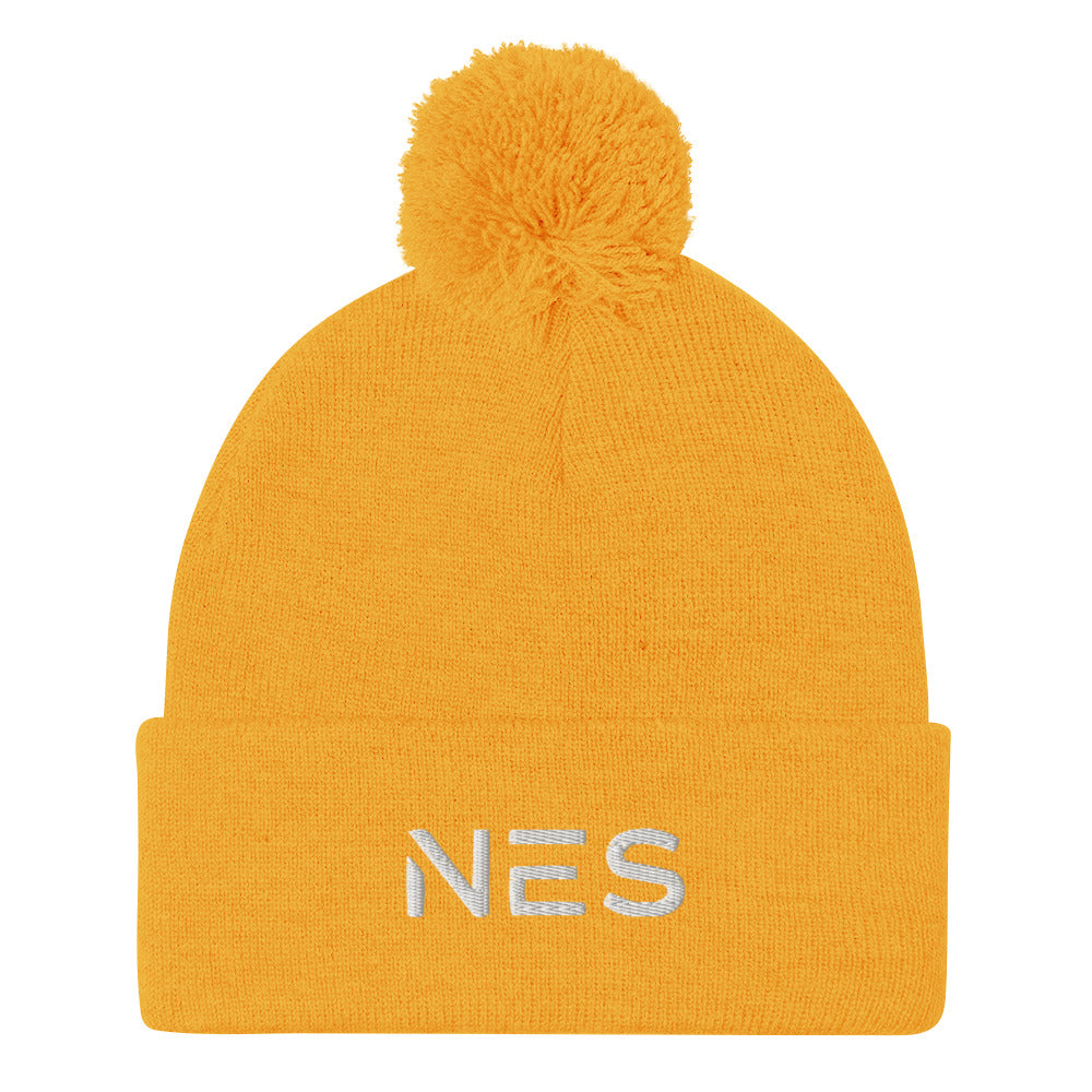 NES Pom-Pom Beanie