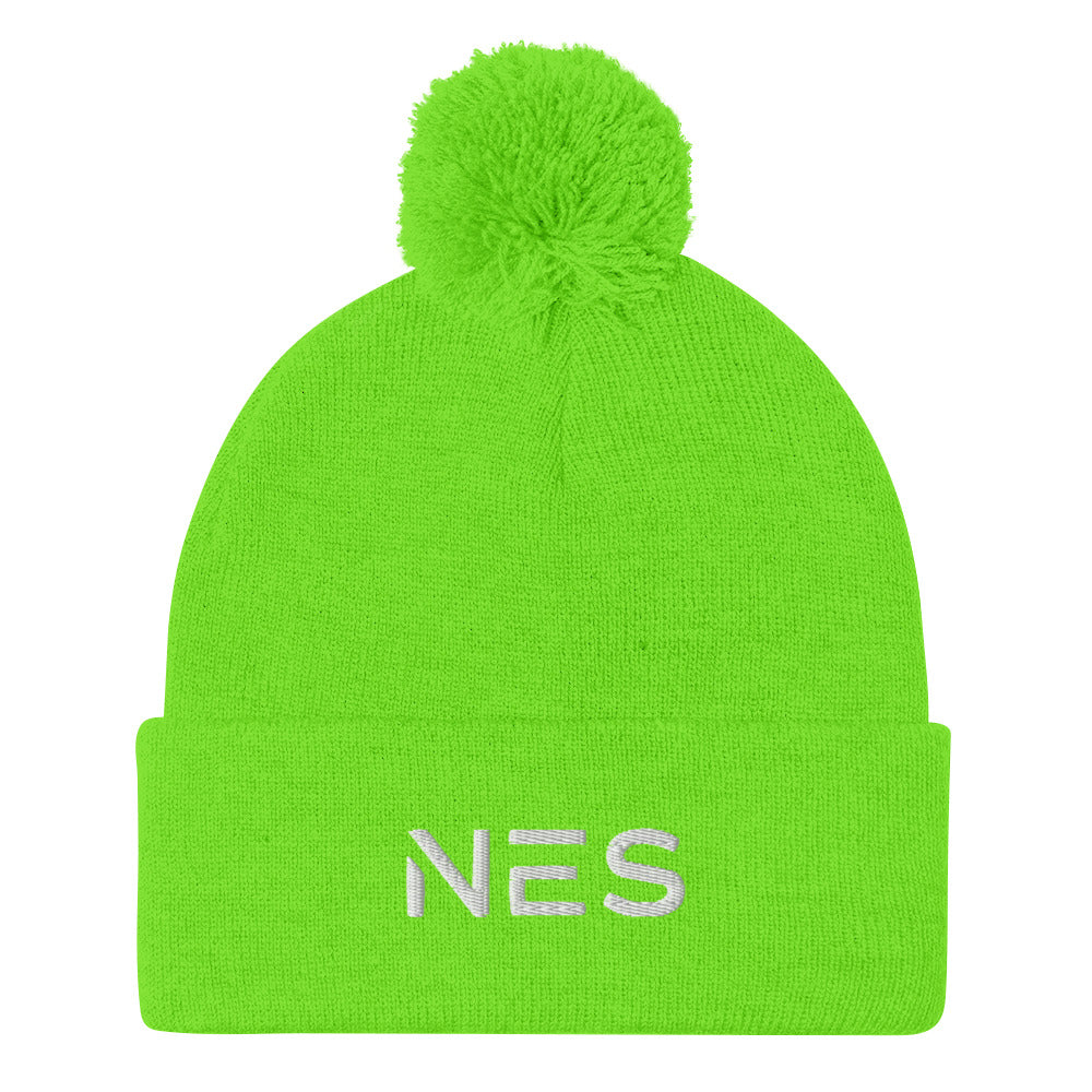 NES Pom-Pom Beanie