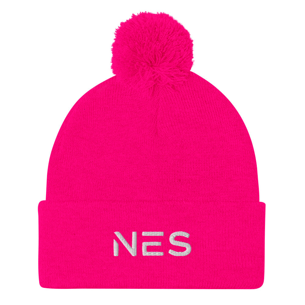 NES Pom-Pom Beanie