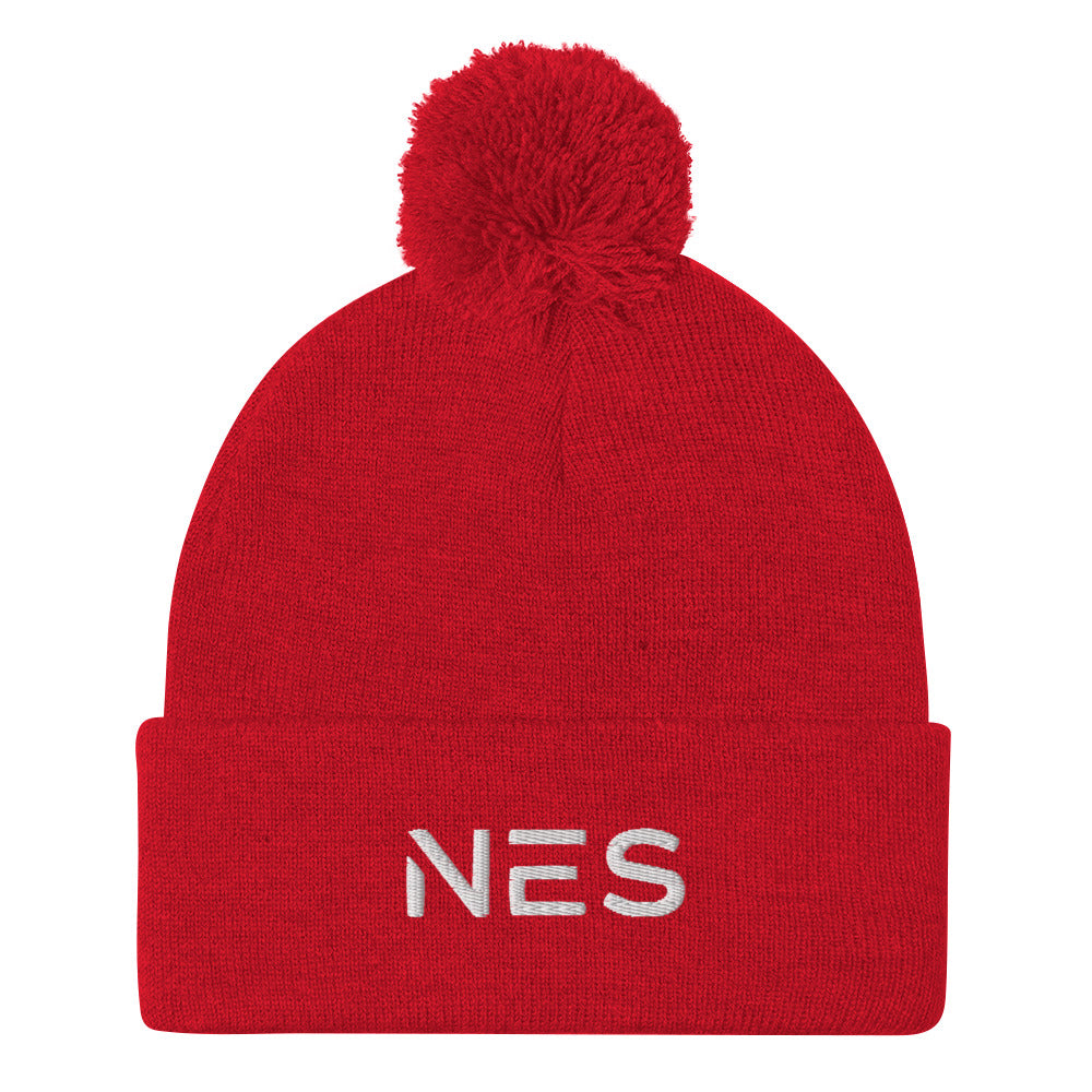 NES Pom-Pom Beanie