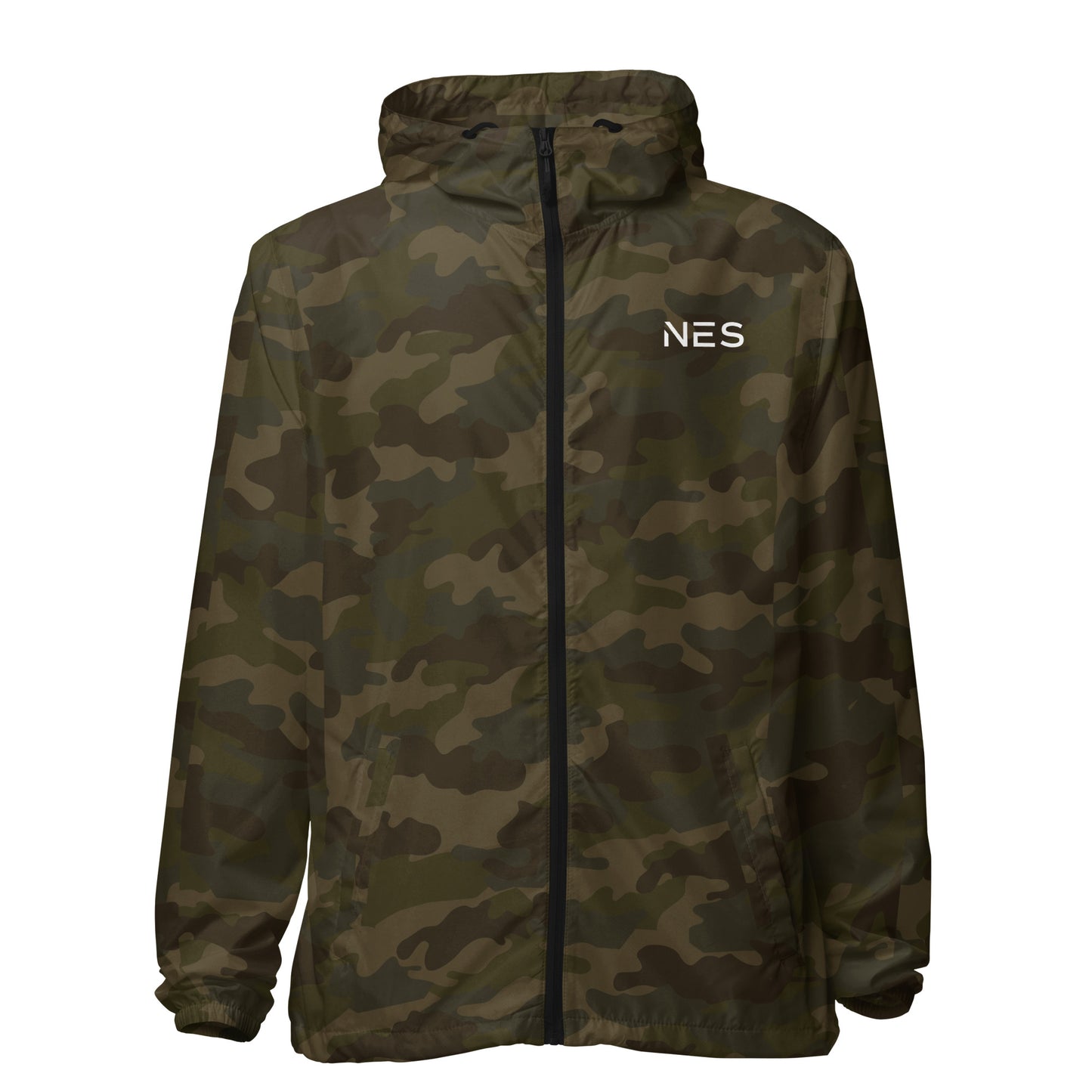 NES Lightweight Zip Up Windbreaker