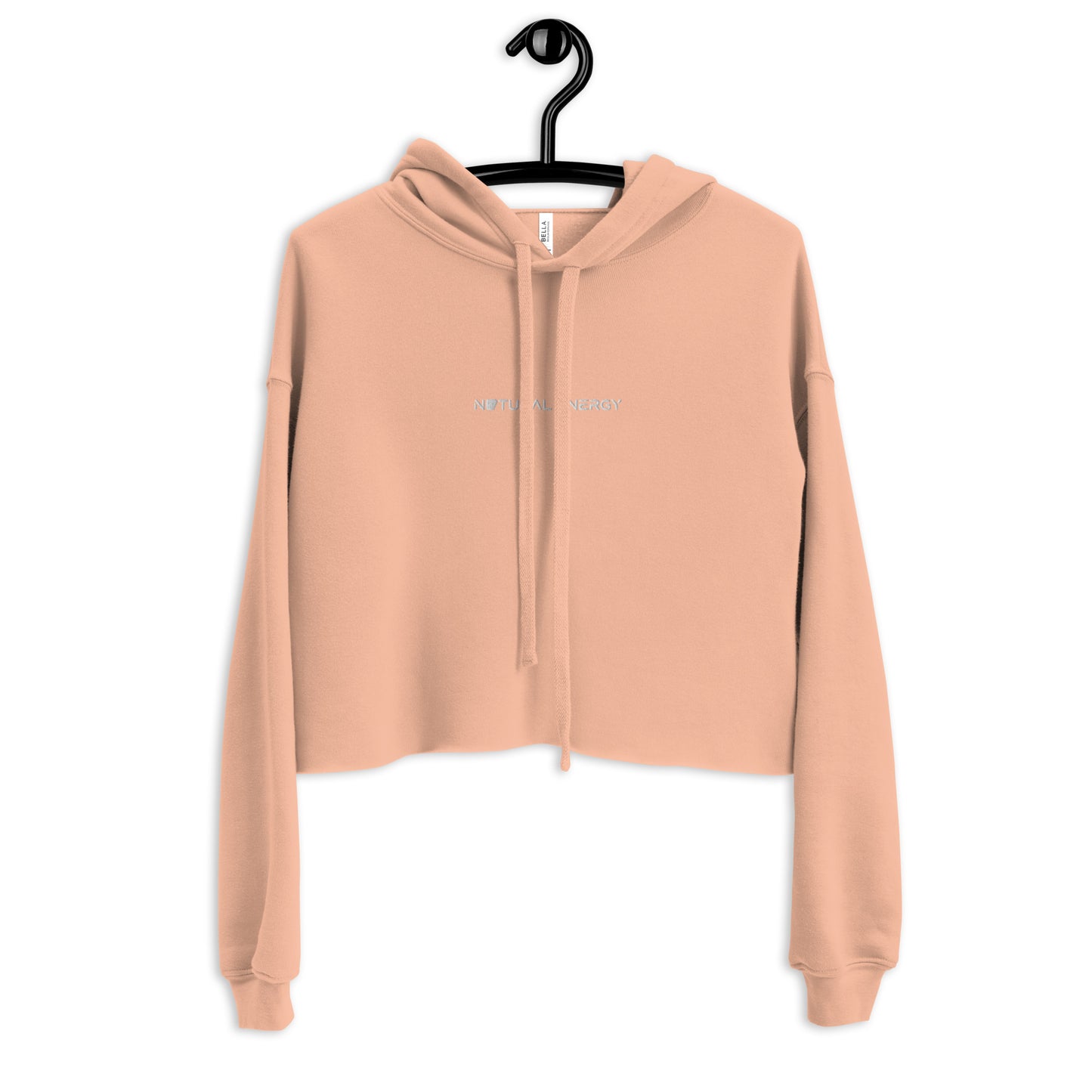 Natural Energy For The Natural State Women’s Crop Hoodie
